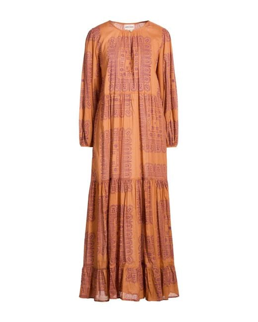 Antik Batik Orange Maxi Dress