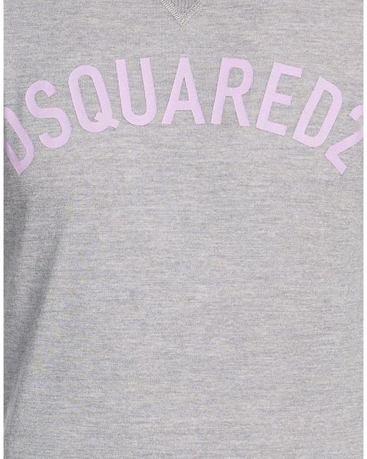 DSquared² Gray Sweater Virgin Wool for men