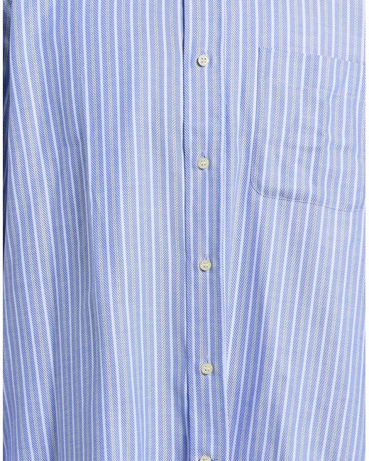 Pierre Cardin Blue Shirt Cotton for men