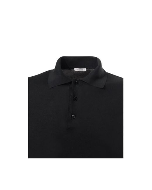 Malo Poloshirt in Black für Herren