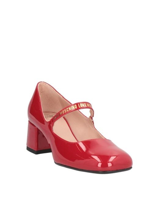 Love Moschino Red Pumps