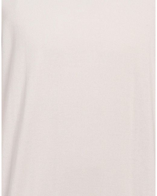 Alpha Studio White Jumper for men