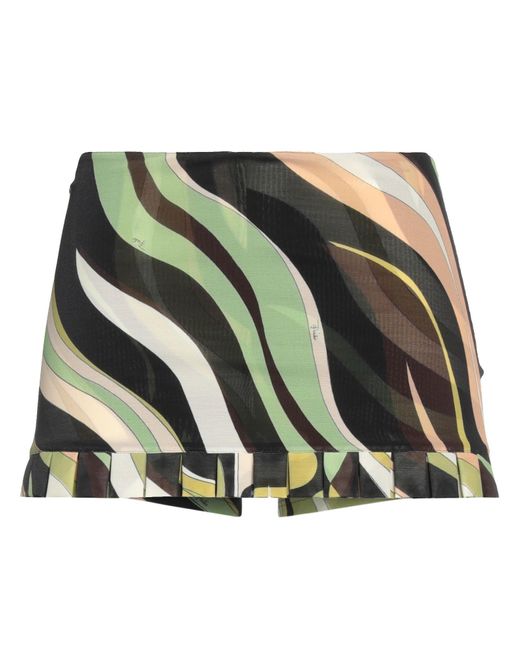 Emilio Pucci Green Shorts & Bermuda Shorts