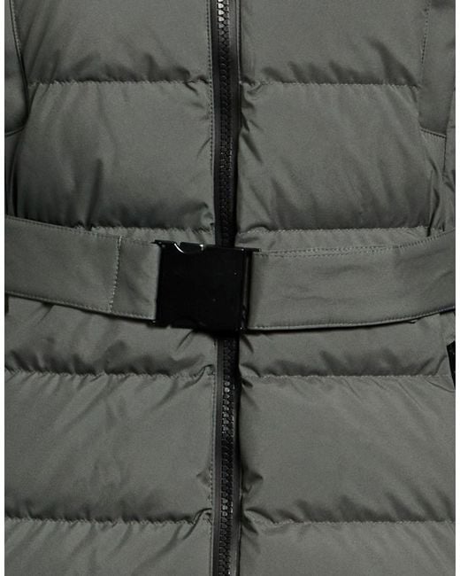 Woolrich Gray Puffer Polyester