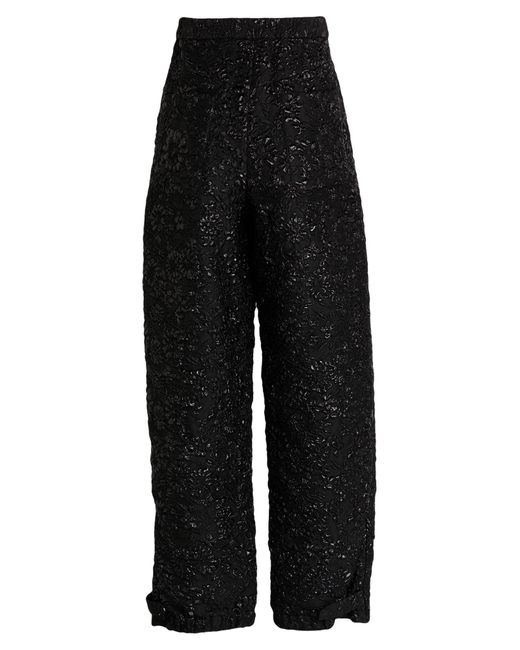 Valentino Garavani Black Pants Polyamide, Acetate, Textile Fibers, Silk for men