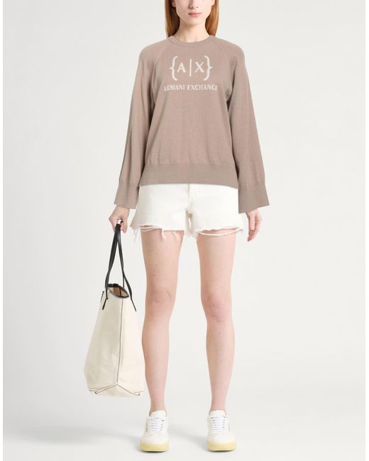 ARMANI EXCHANGE Natural Sweaters