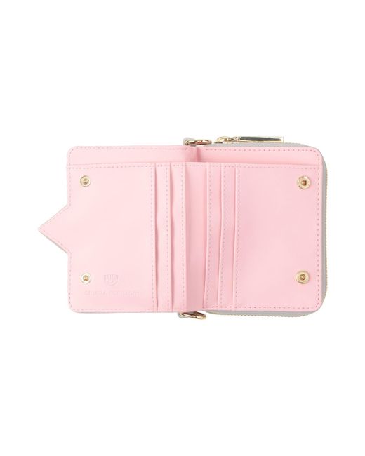 Chiara Ferragni White Crossbody Wallet