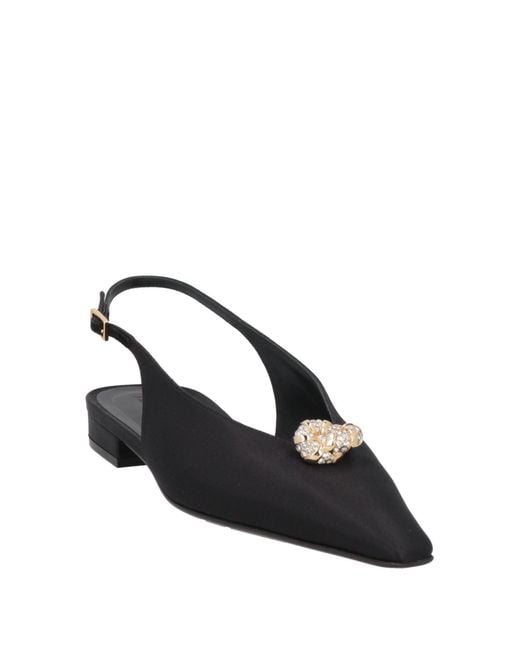 Lanvin Black Ballet Flats