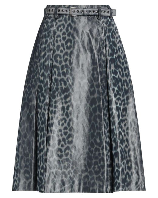Dior Blue Midi Skirt