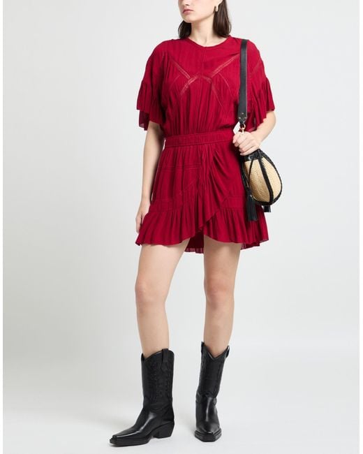 IRO Red Mini Dress