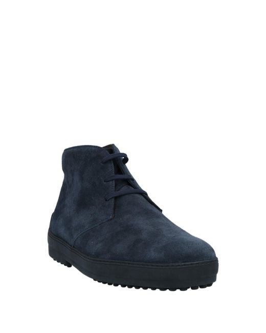 Tod's Gray Ankle Boots for men