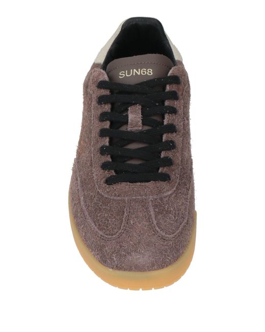 Sun 68 Brown Trainers for men