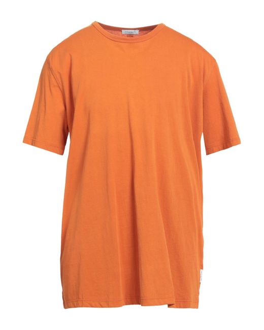 Paolo Pecora Orange T-shirt for men