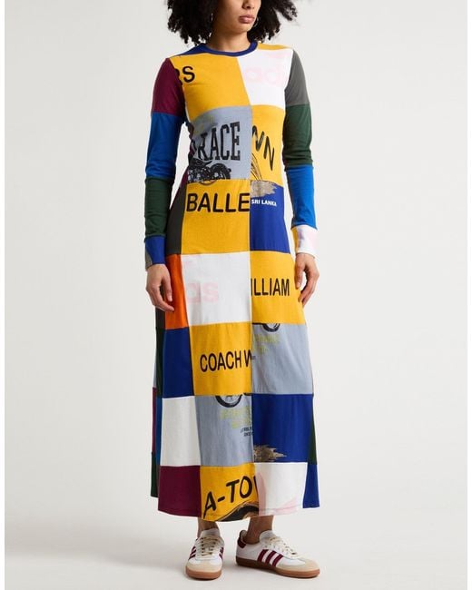 Colville Blue Maxi Dress Cotton
