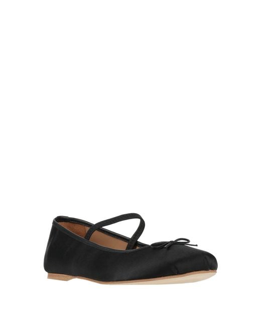 Alohas Black Ballet Flats