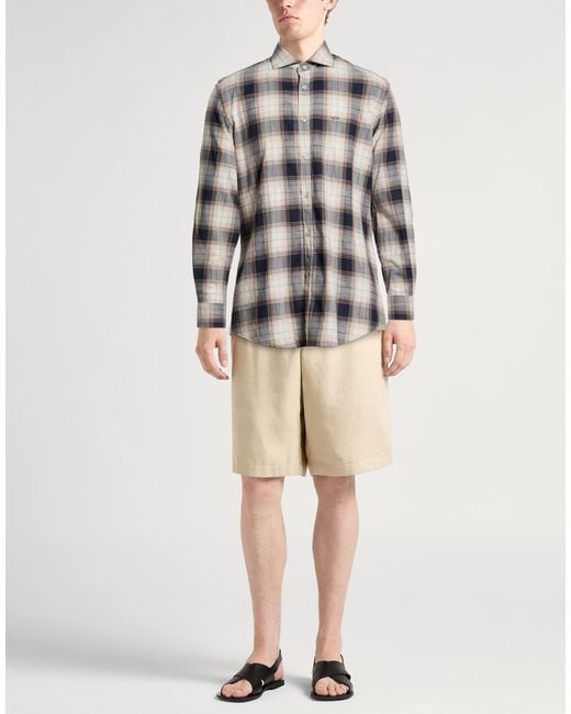 Paul & Shark Gray Shirt Cotton for men