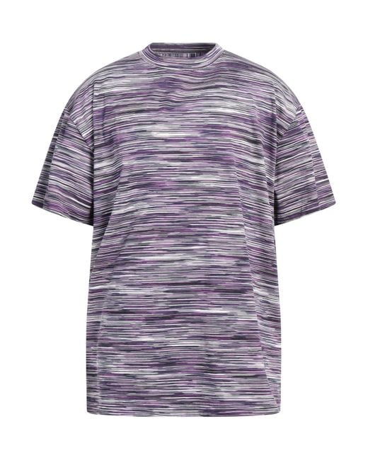 Missoni Purple T-shirt for men