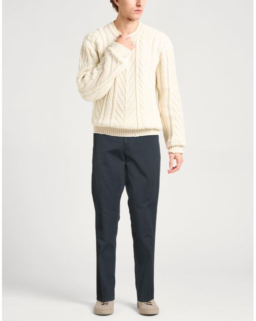 PT Torino Blue Pants Cotton, Elastane for men