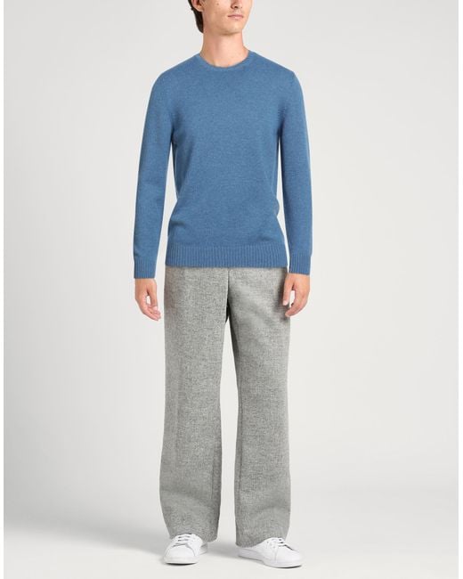 Gran Sasso Blue Sweaters for men