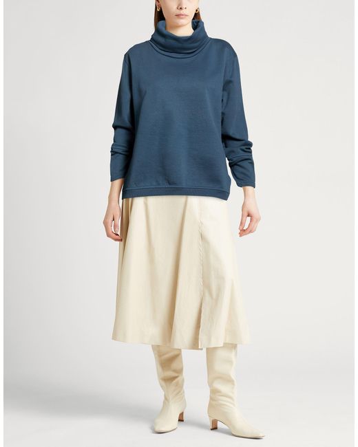 Crossley Blue Sweatshirt Cotton