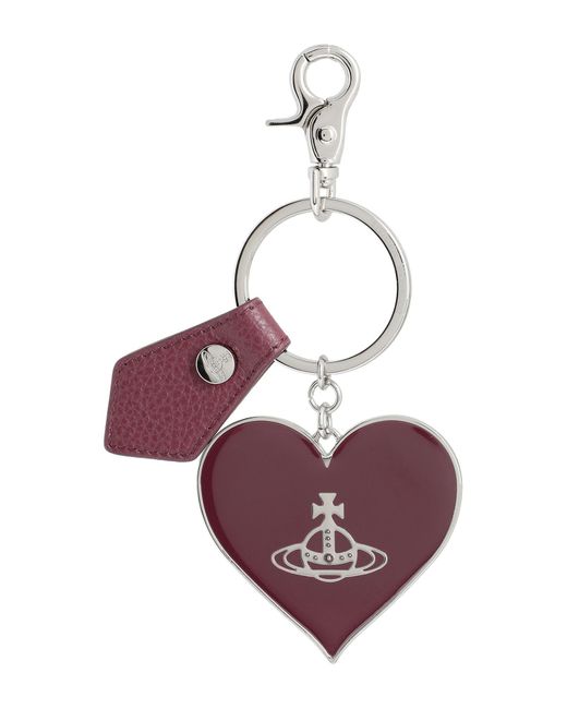 Vivienne Westwood Purple Key Ring