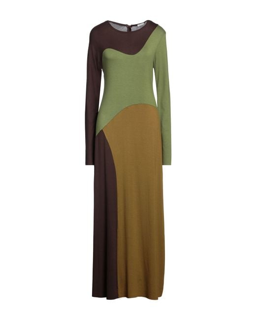Maliparmi Green Maxi Dress