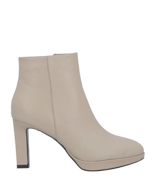 Bibi Lou White Ankle Boots