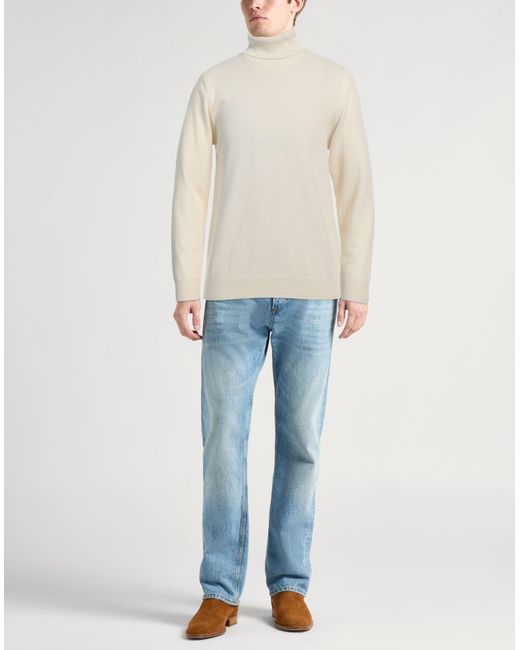 Daniele Fiesoli White Turtleneck for men