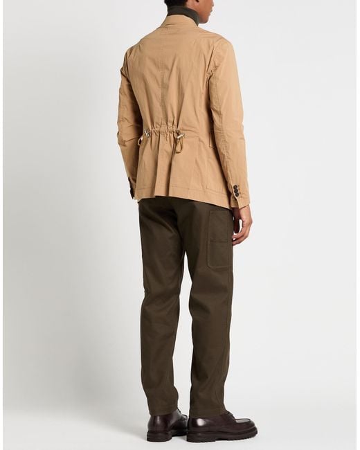 DSquared² Natural Camel Blazer Cotton, Elastane for men