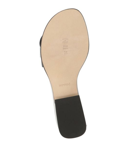 Pollini White Sandals