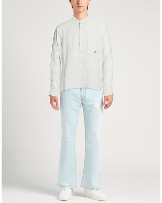 C P Company White Shirts for men