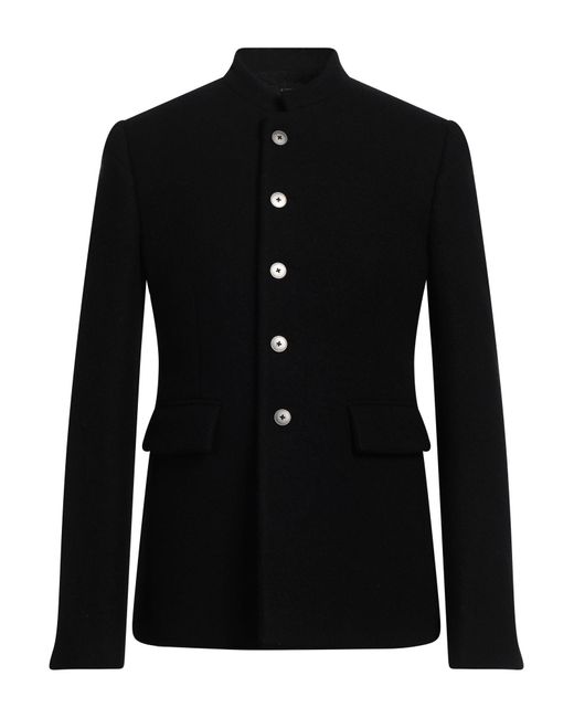 SAPIO Black Coat for men