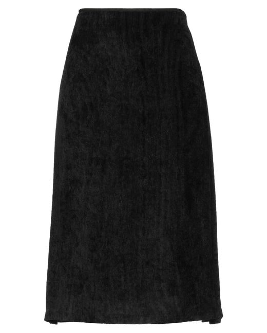 Rag & Bone Black Midi Skirt