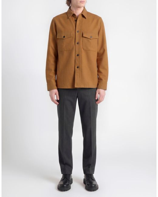 Edition10 Brown Shirts for men