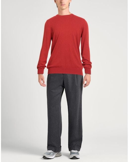 Gran Sasso Red Jumper for men