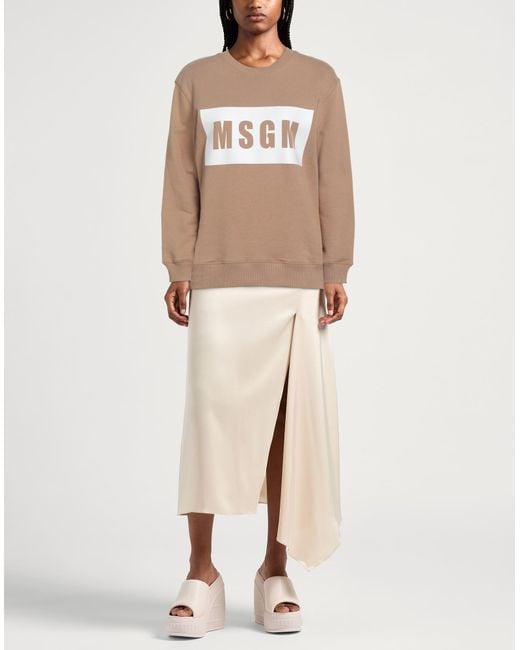 Felpa di MSGM in Brown