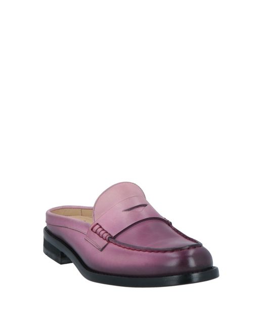Mules & Zoccoli di Doucal's in Purple