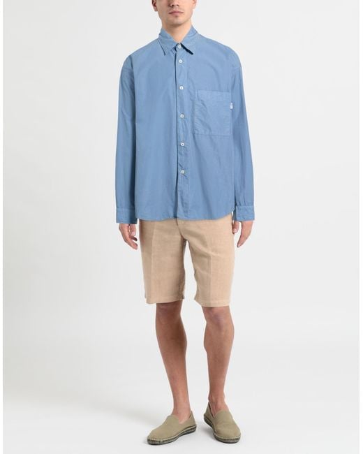 Camisa Amish Supplies de hombre de color Blue