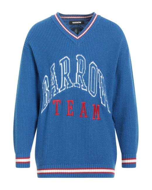 Barrow Blue Jumper for men
