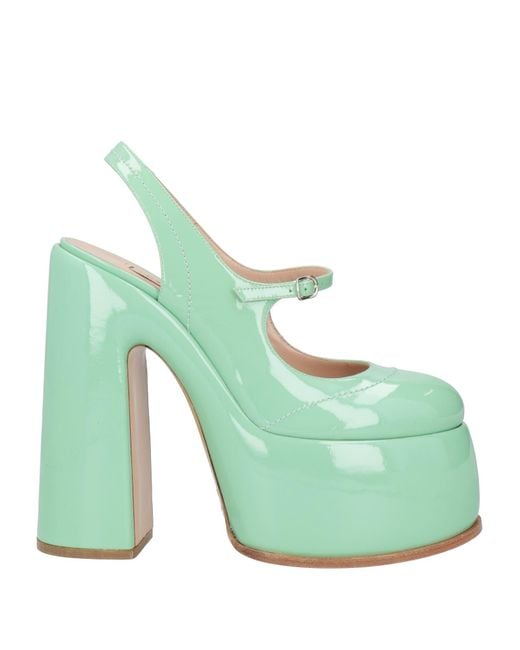 Casadei Green Pumps