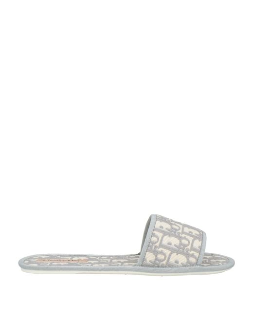 Dior White Hausschuh