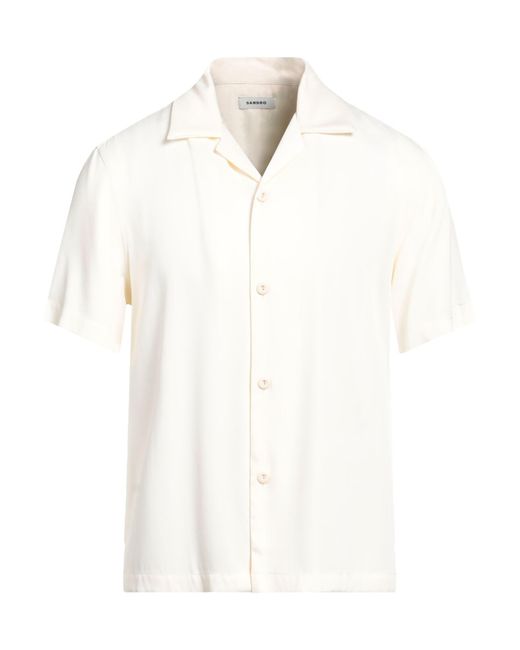 Sandro White Shirt for men