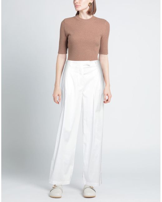 Semicouture White Pants