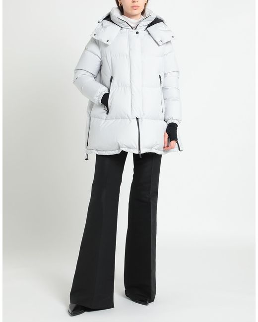 Herno White Laminar Light Puffer Polyester, Gore-Tex