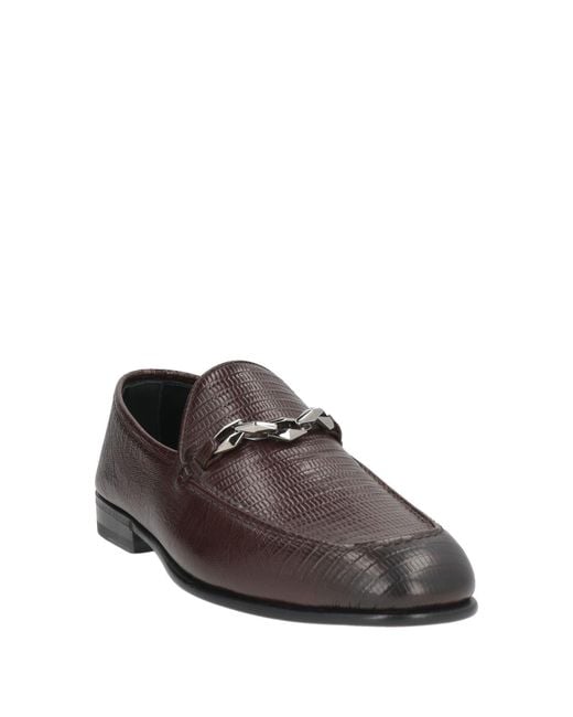 Jimmy Choo Gray Loafers Leather for men