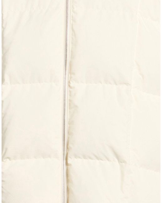 Jil Sander Natural Ivory Puffer Polyester for men