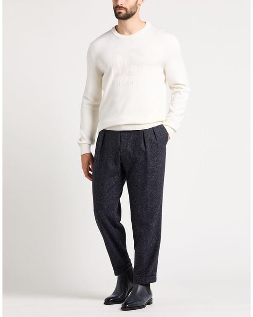 Incotex Blue Pants Virgin Wool, Polyamide, Silk, Elastane for men