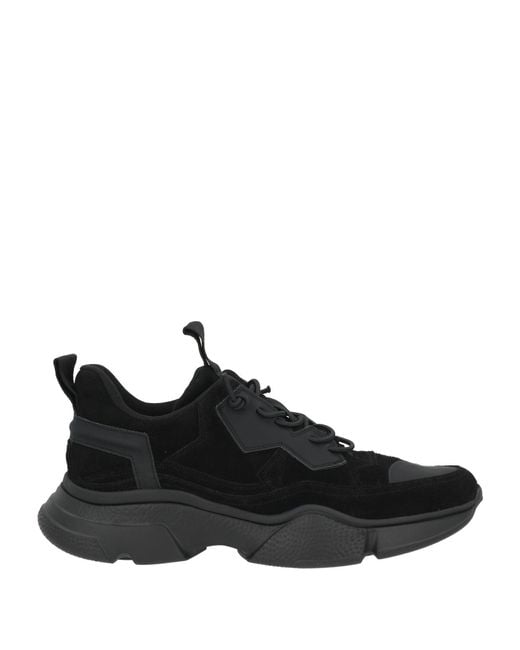 Bruno Bordese Black Sneakers Leather for men