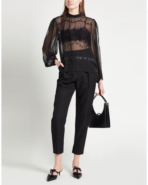 Jijil Black Top Polyester, Elastane