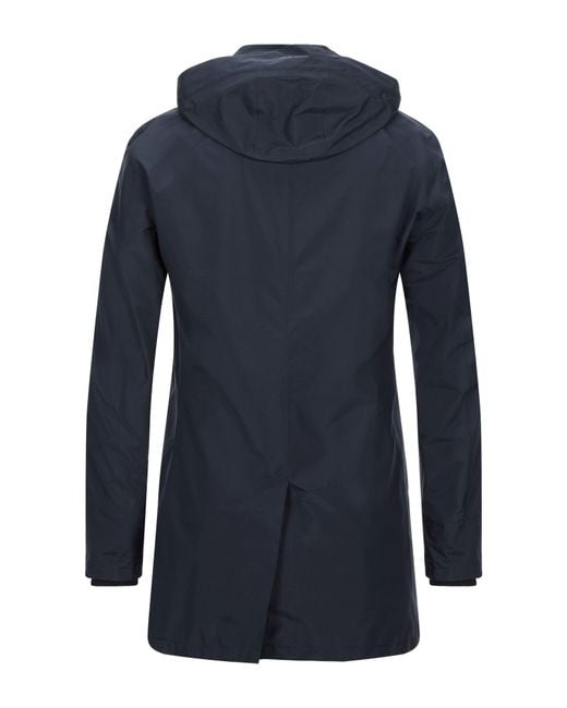 Herno Blue Overcoat & Trench Coat for men